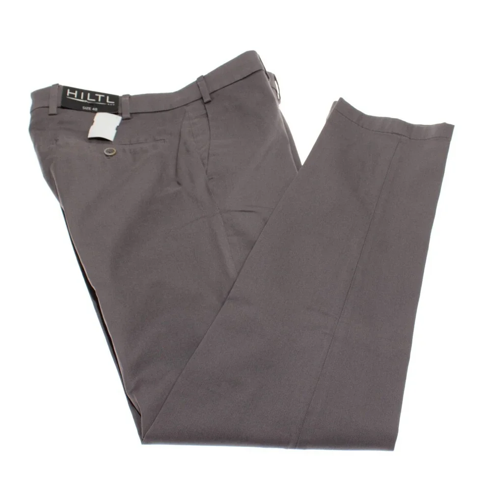 Hilti NWT Tilo I Slim Straight Chinos / Casual Pants Size 48 (US 32) Gray Cotton
